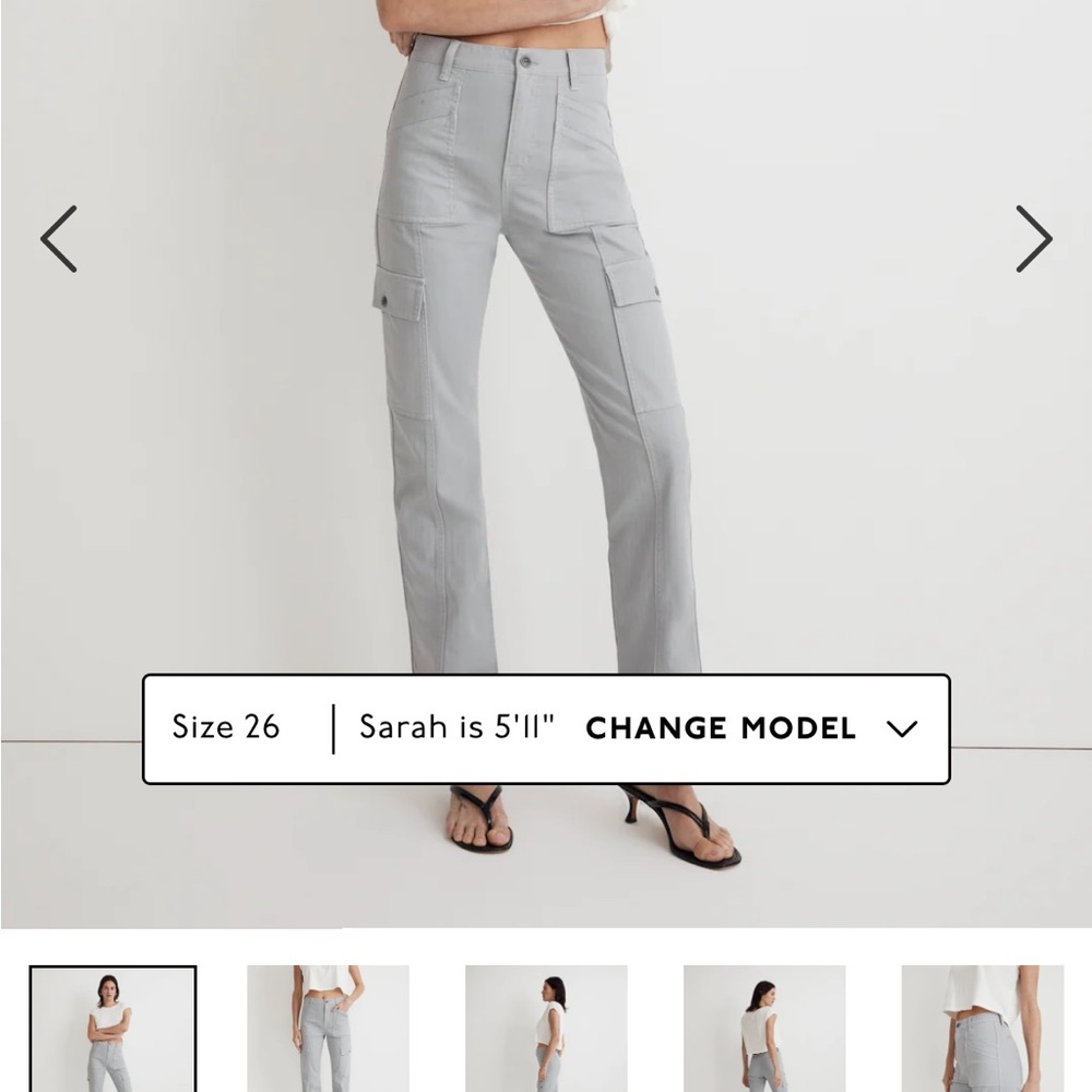 Madewell 90s straight twill pants